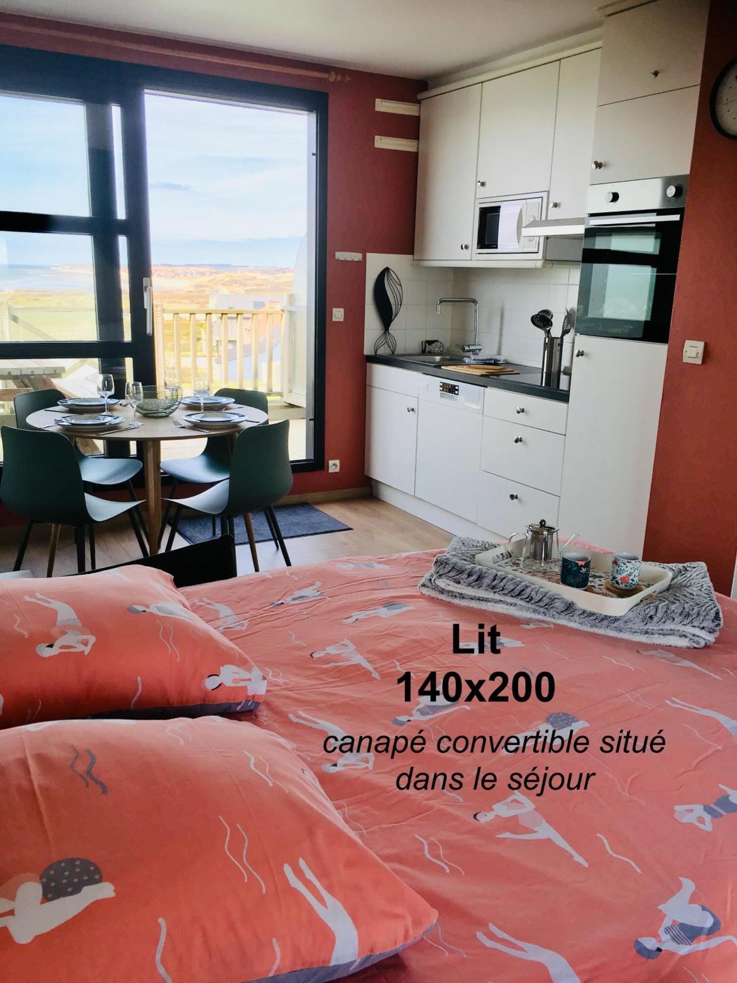 La Mer Vue D'En Haut , Duplex A La Naturelle Sur La Cote D'Opale Wimereux Εξωτερικό φωτογραφία
